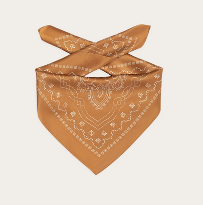 western silk scarf