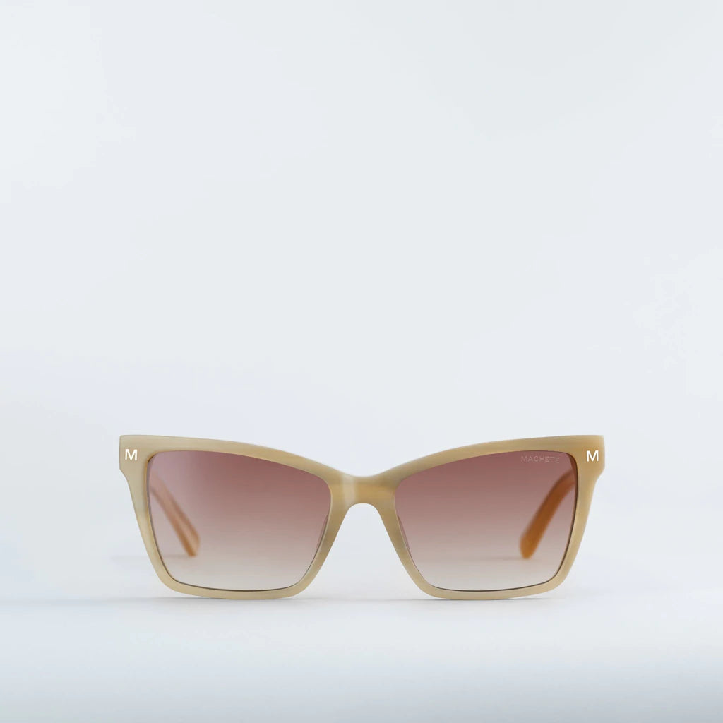 sally sunglasses in alabaster